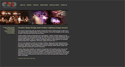 Desktop Screenshot of creativestagedesign.com